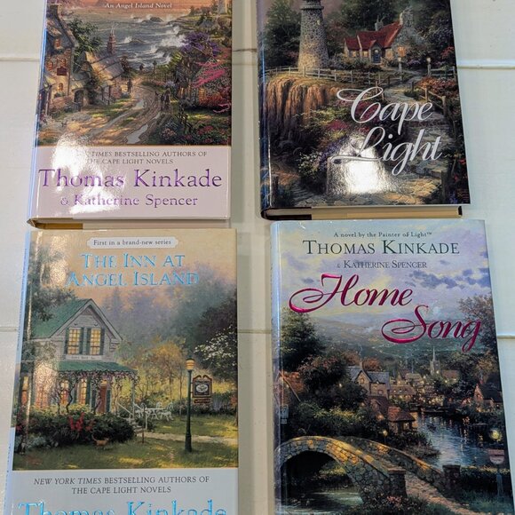 Lot of 13 New Cape Light Series HC Thomas Kinkade Katherine Spencer Book Holiday - Picture 3 of 10
